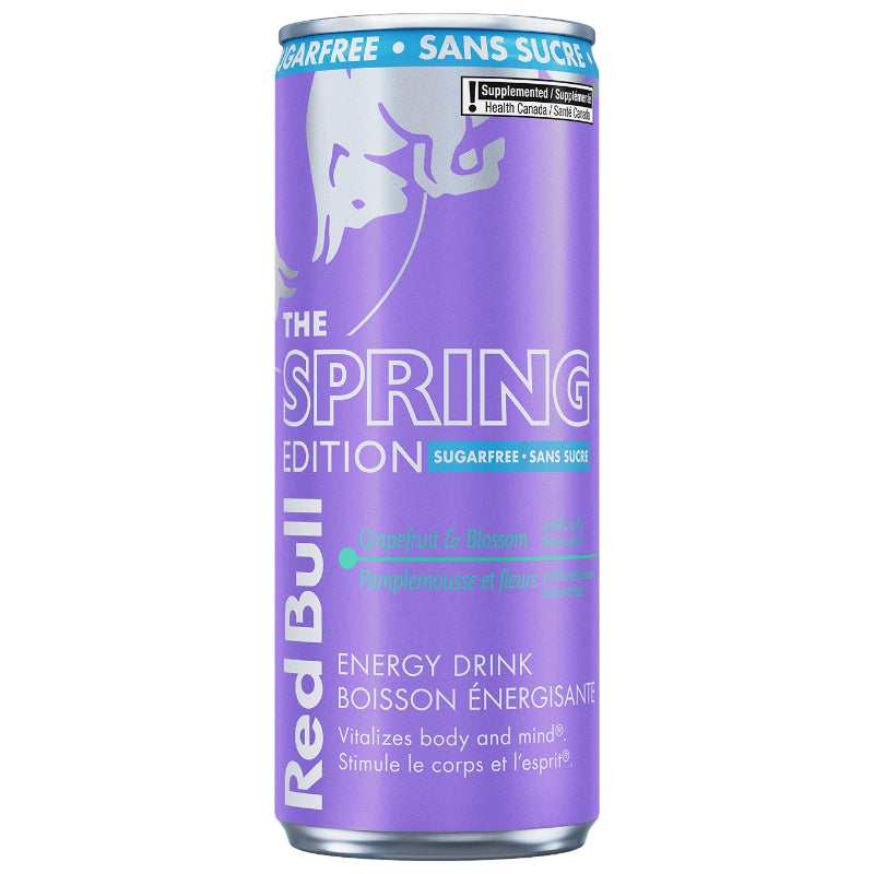 Red Bull The Spring Edition Sugarfree Energy Drink - Grapefruit and Blossom - 250ml