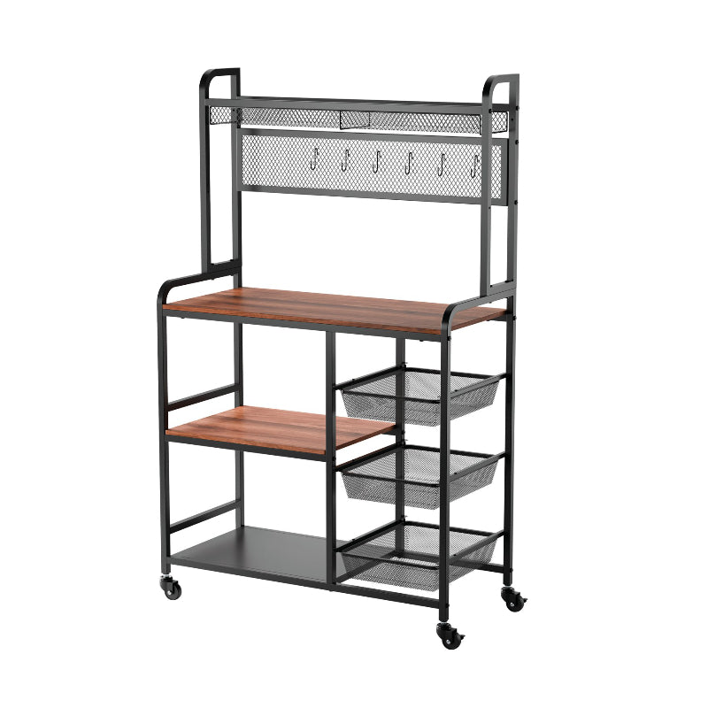 Collection by London Drugs Kitchen Trolley - 90 x 40 x 147cm - Open Box or Display Models Only