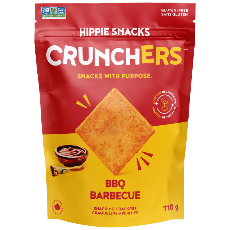 Hippie Snacks Crunchers - BBQ - 110g