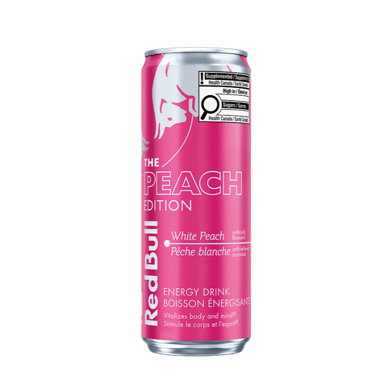 Red Bull White Peach Flavour Energy Drink - 355ml