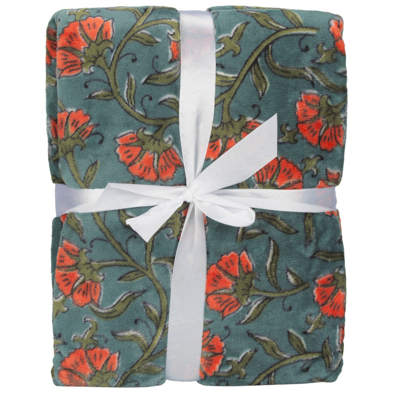 S & Co Throw - 122 x 152cm - Floral
