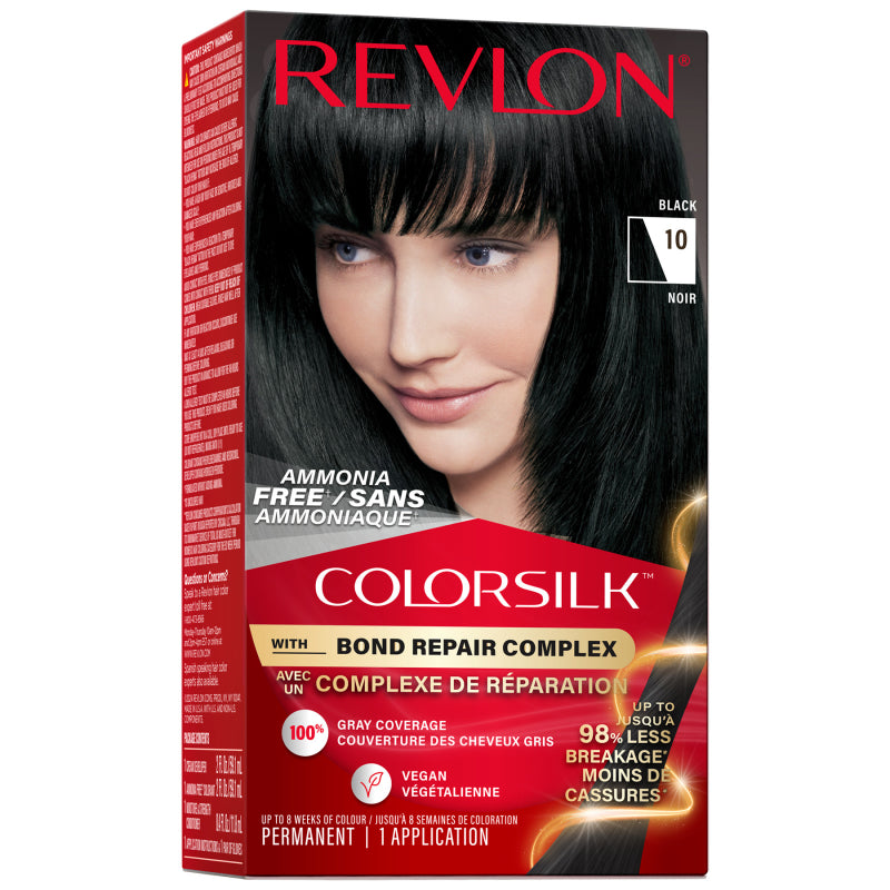 Revlon ColorSilk with Bond Repair Complex Permanent Hair Dye