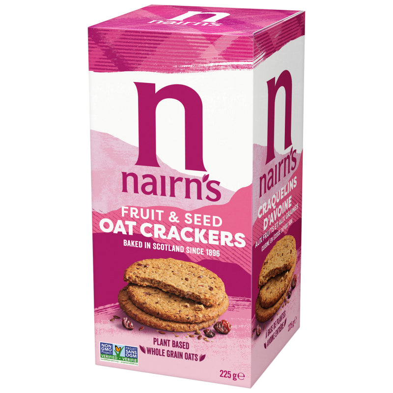 Nairns Fruit & Seed Oat Crackers - 225g