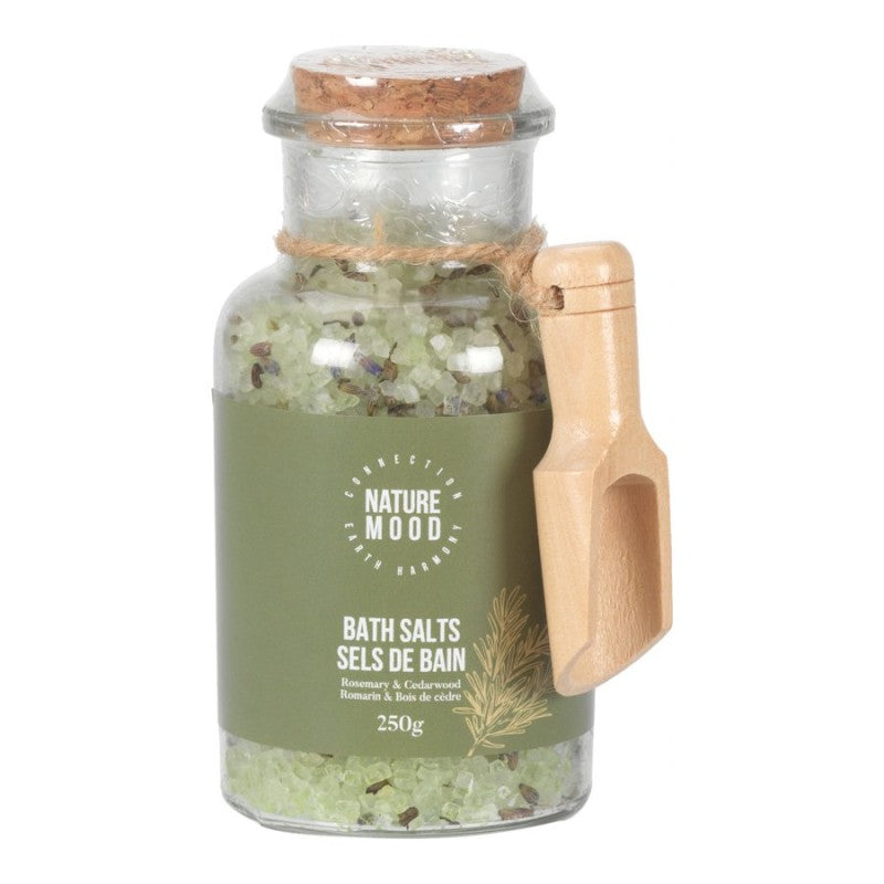 Nature Mood Bath Salt - Rosemary & Cedarwood - 250g