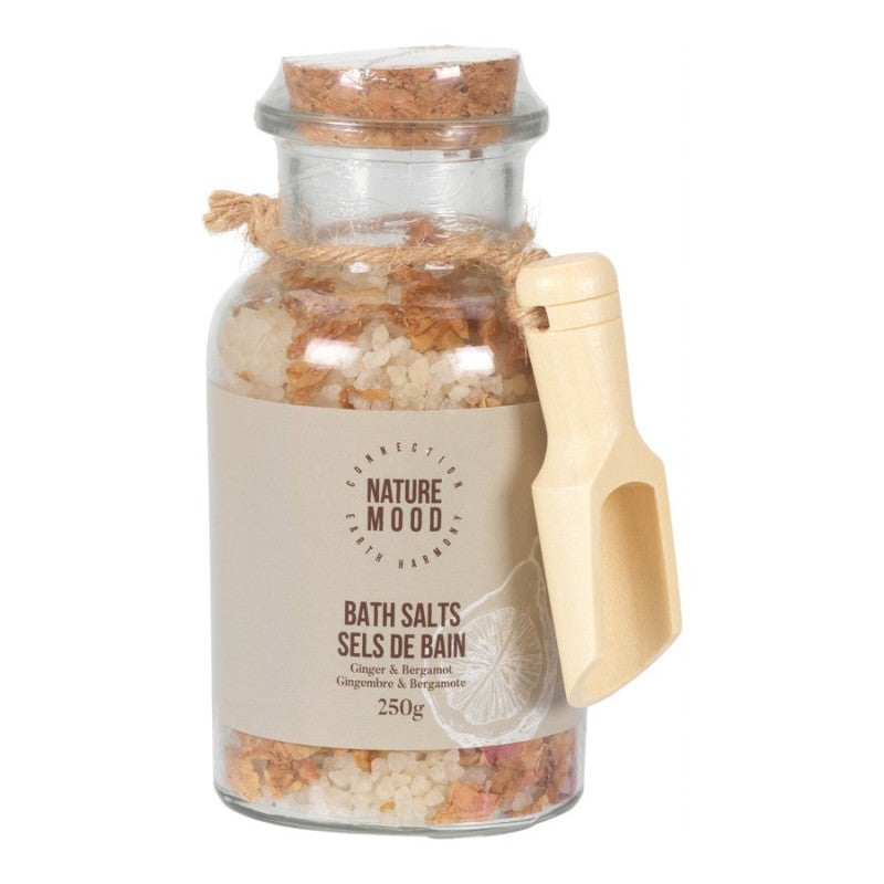 Nature Mood Bath Salt - Ginger & Bergamot - 250g