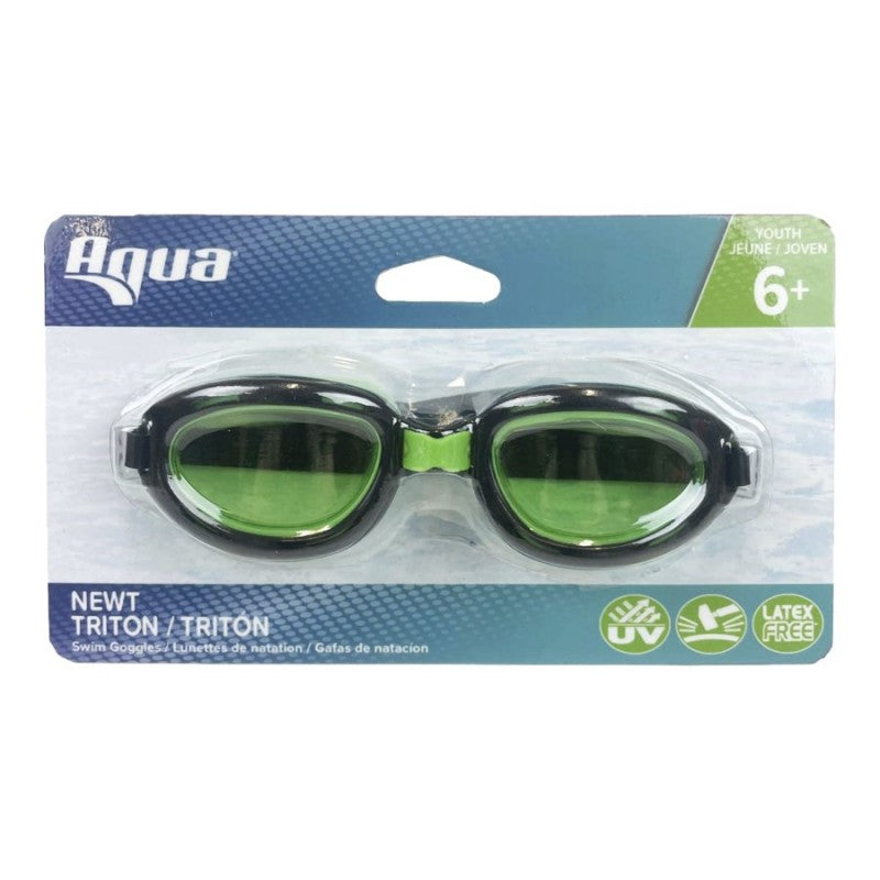 Aqua Leisure Newt Swimming Goggles - Black