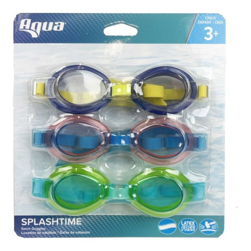Aqua Splashtime Kids Swimming Goggles - 3's
