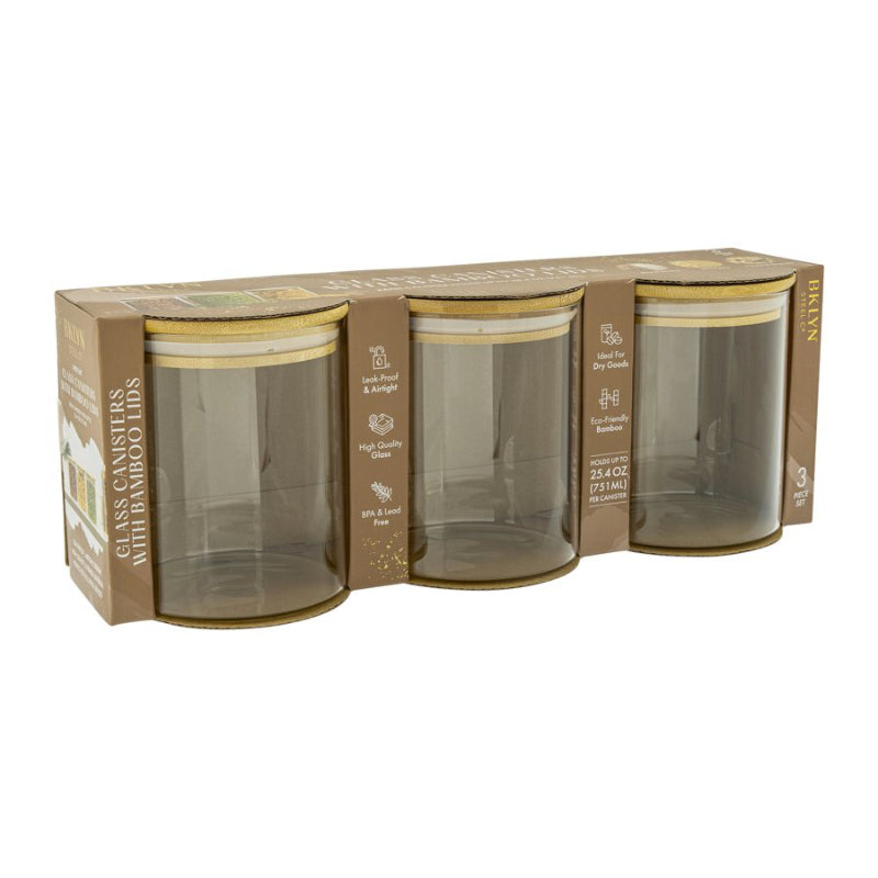 Brooklyn Steel Co. Food Storage Container - 3 x 751ml