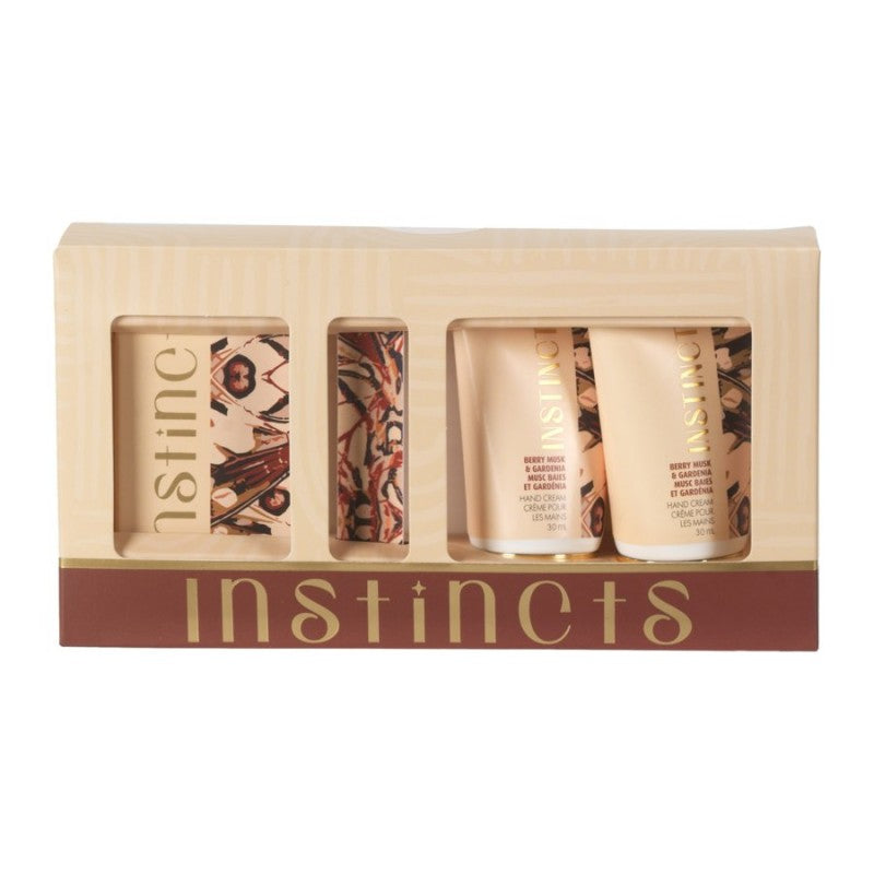 Instincts Hand Care Set - Berry Musk & Gardenia - 4 piece