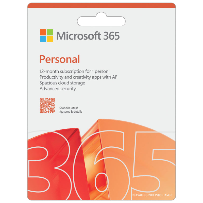 Microsoft 365 Personal 12-Month Subscription for 1 Person