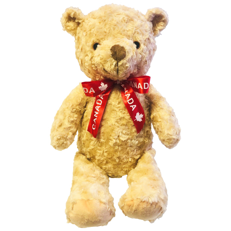 Plush Buddiez Canada Plush - Beige Bear - 30cm