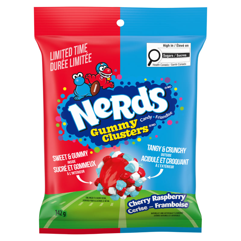 Nerds Gummy Clusters Candy - Cherry Raspberry - 142g