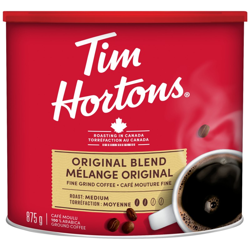 Tim Hortons Original Blend Coffee - 875g