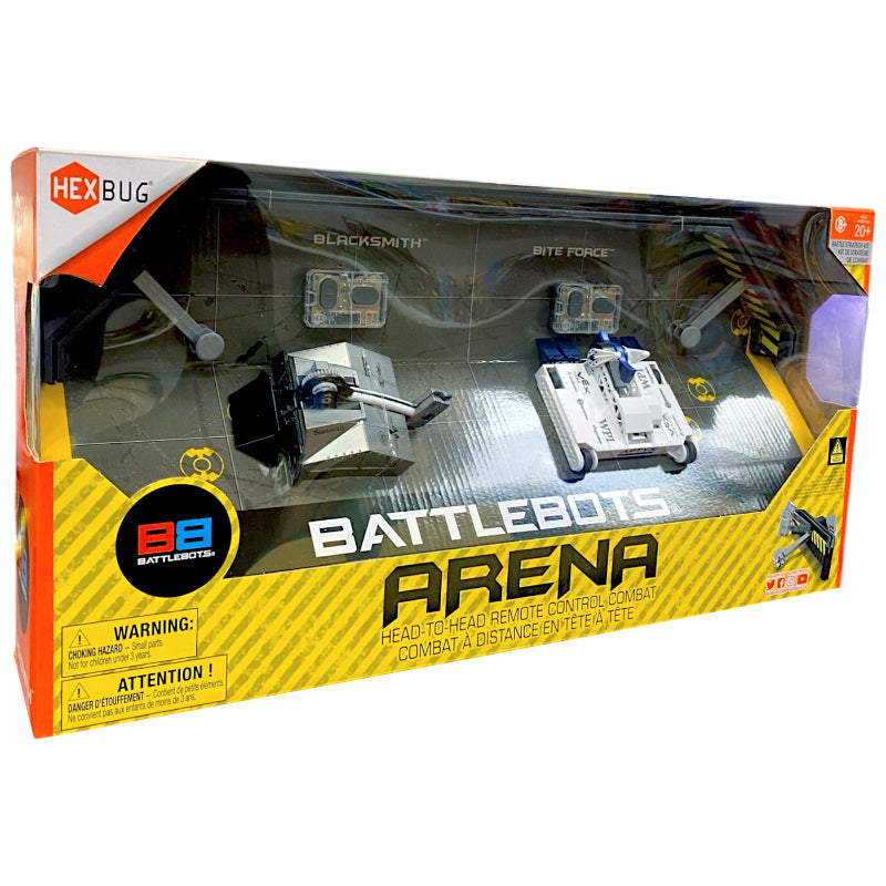 Hexbug Battlebots Arena Head-to-head Remote Control Combat - Biteforce & Blacksmith