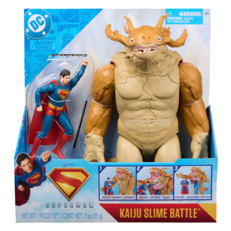 Superman Vs. Kaiju Slime Battle Action Figure