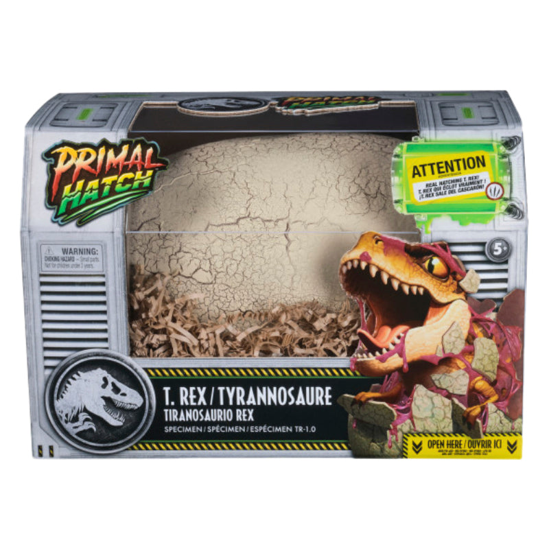 Primal Hatch Jurassic World Interactive Toy Dinosaur & Egg