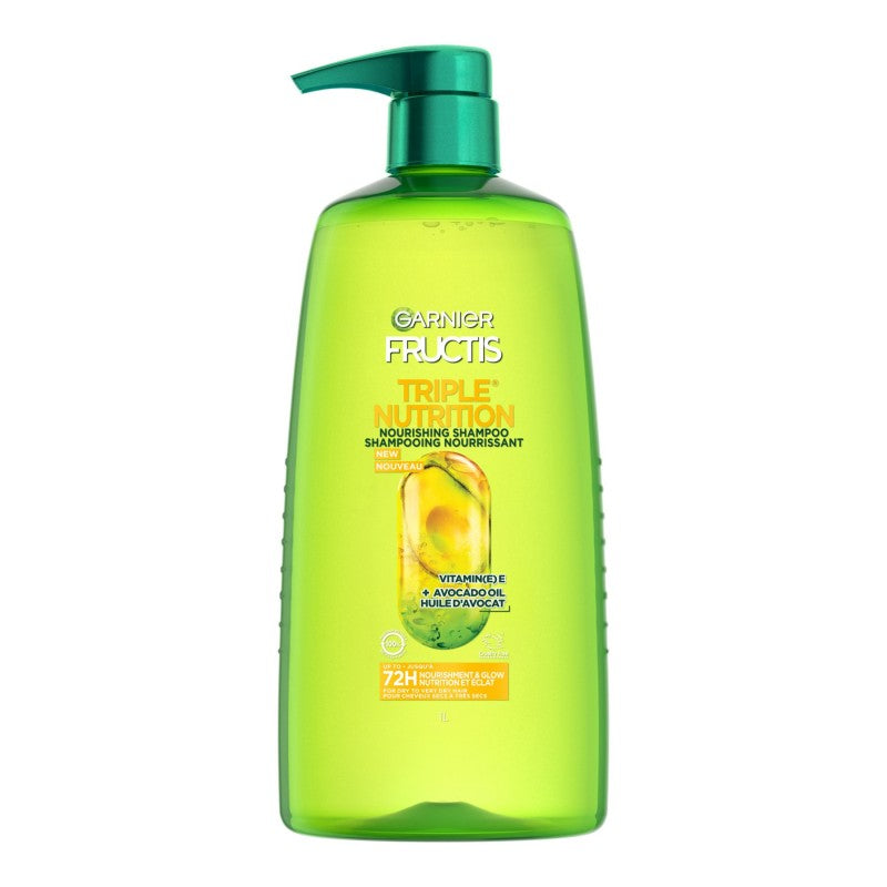 Garnier Fructis Triple Nutrition Shampoo - 1L