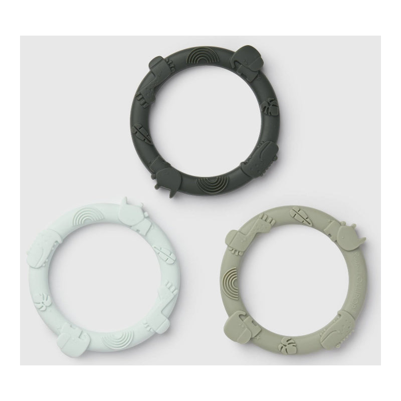 Loulou Lollipop Teether RingSet