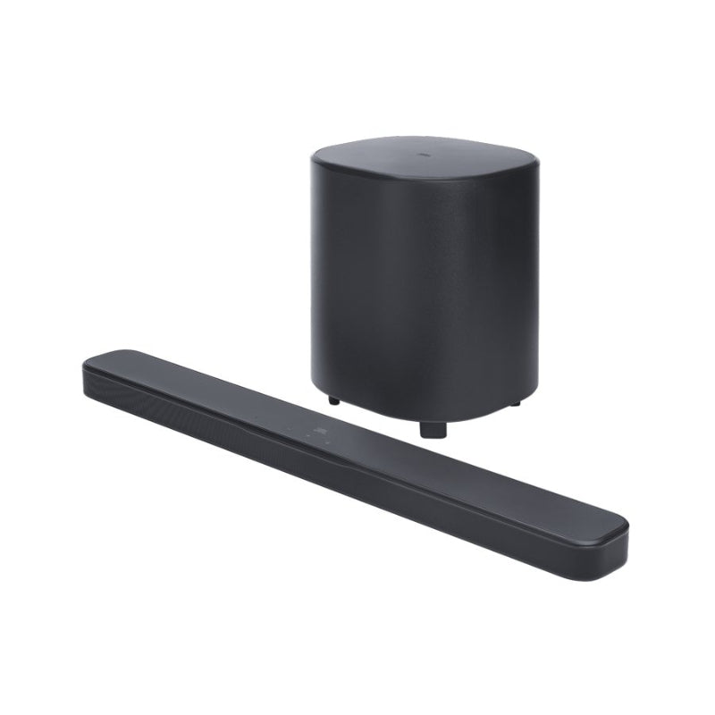 JBL Bar 500MK2 750W 5.1-ch Sound Bar System with Wireless Subwoofer - Black - JBLBAR500M2BLKAM