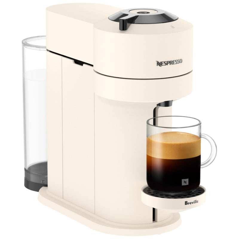 Breville Nespresso Vertuo Next Deluxe Coffee Machine - Full Creamy White - BNV540CRM1BUC1