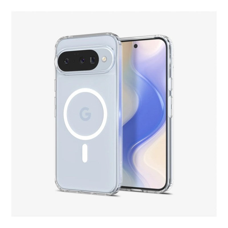 Spigen Crystal Flex Magfit TPU Back Cover for Google Pixel 10/10 Pro - Crystal Clear