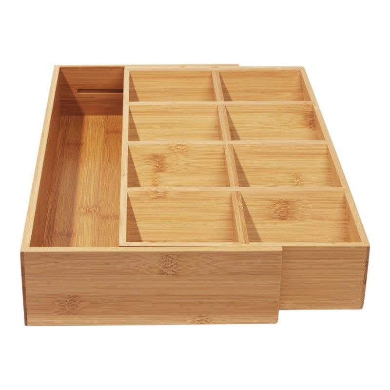 Core Bamboo Expandable Cutlery Organizer