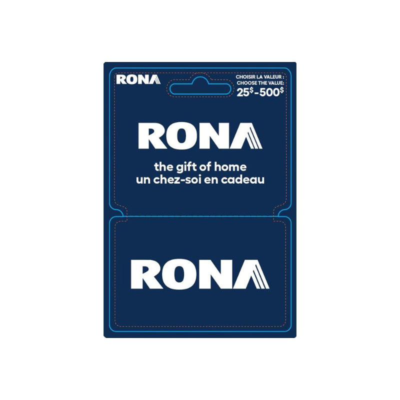 RONA Gift Card - $25-$500