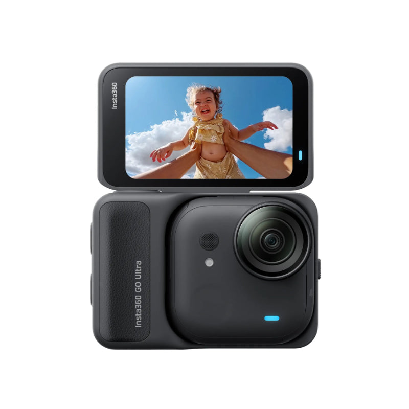 Insta360 Go Ultra 4K Action Camera Creator Bundle - Midnight Black - CINSABEA- GOULTRA16