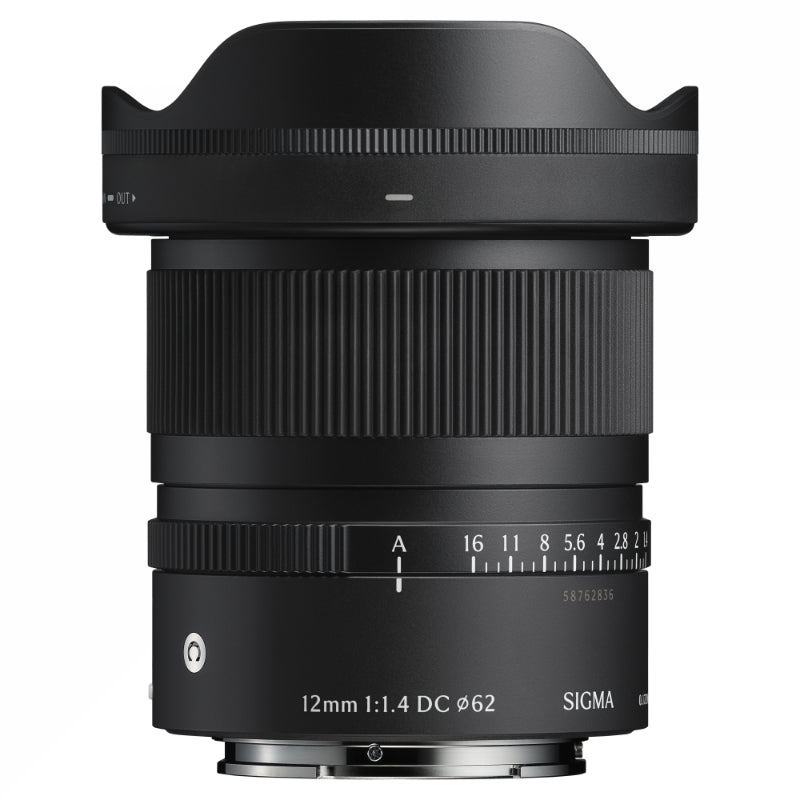 Sigma Contemporary 12mm F1.4 DC Wide-Angle Lens for Sony E-Mount - C12DCSE