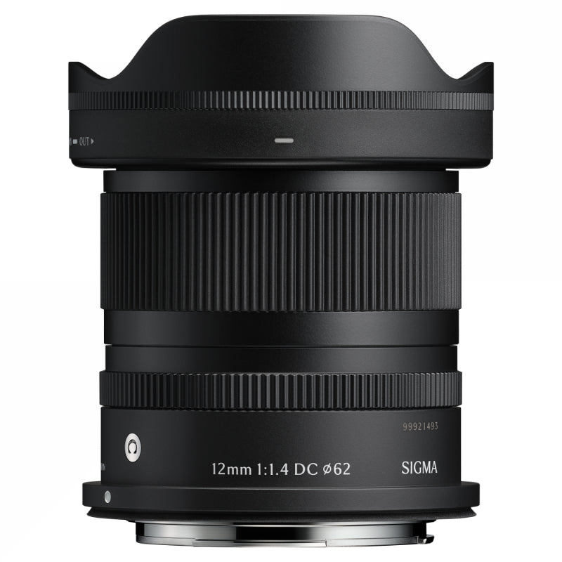 Sigma Contemporary 12mm F1.4 DC Wide-Angle Lens for Canon RF-Mount - C12DCRFS