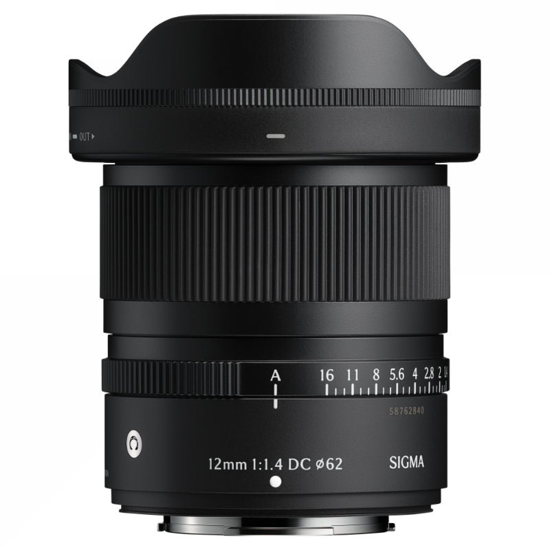 Sigma Contemporary 12mm F1.4 DC Wide-Angle Lens for Fujifilm X Mount - C12DCX