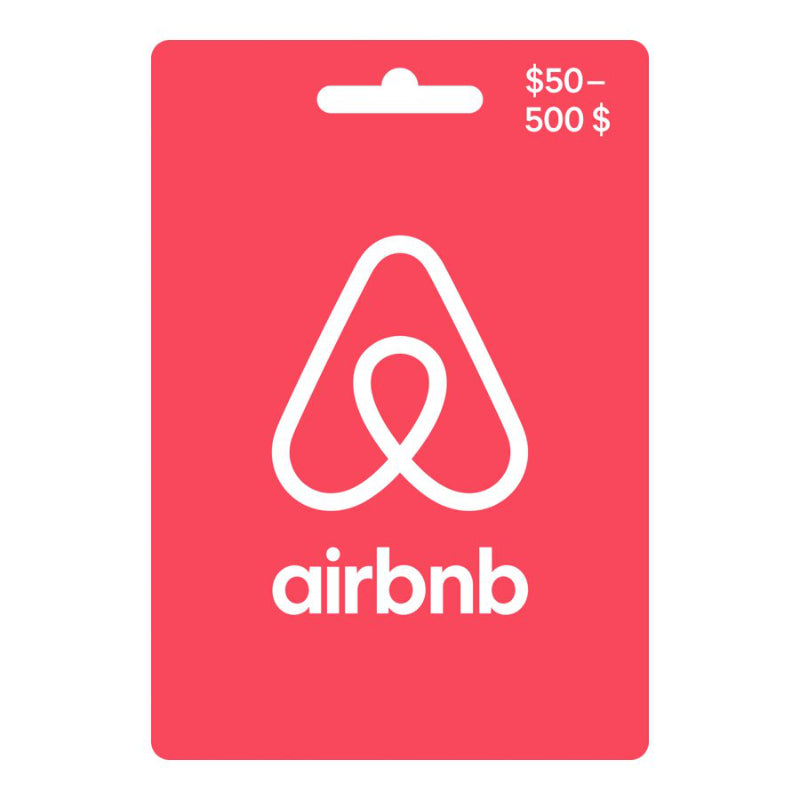 Airbnb Gift Card - $50-$500