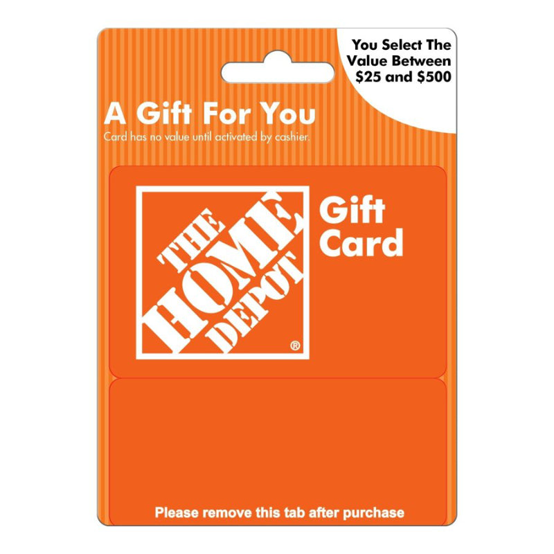 The Home Depot A Gift For You Gift Card - $25-$500