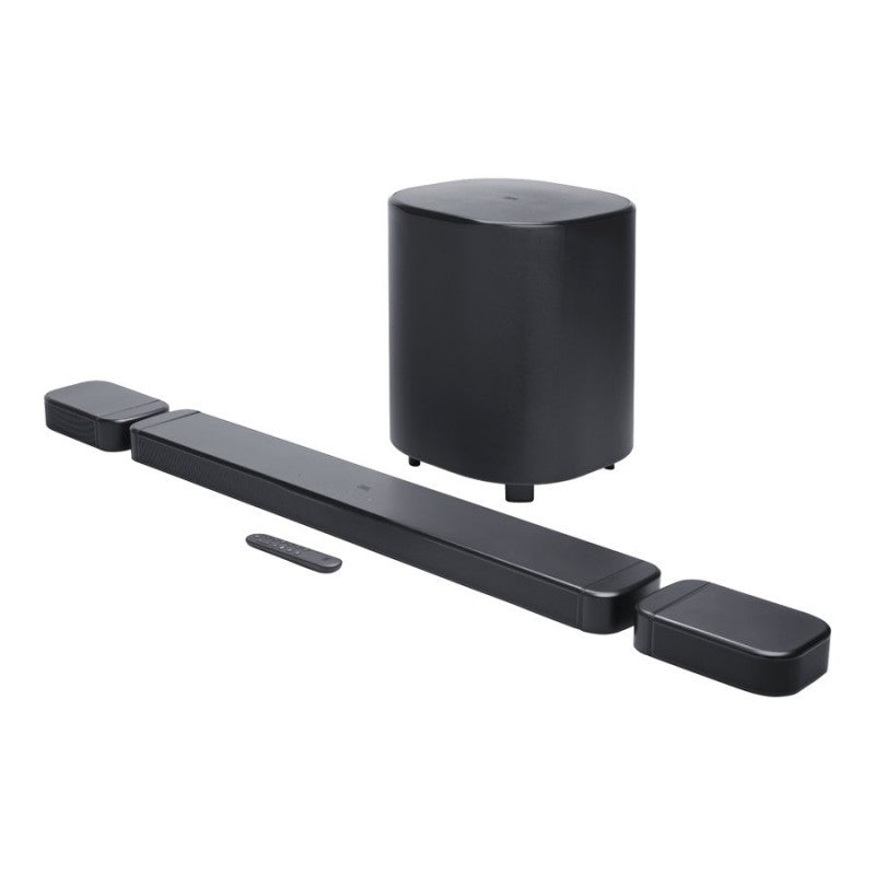 JBL Bar 700MK2 7.1-ch Wireless Soundbar System with Subwoofer - Black - JBLBAR700M2BLKAM