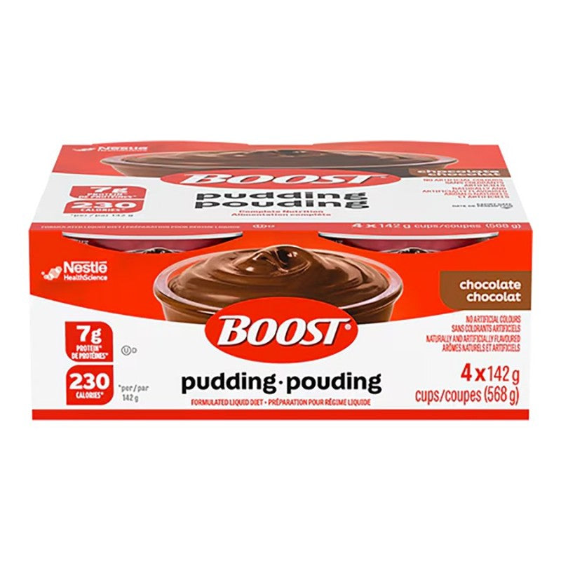 Boost Pudding - Chocolate - 4 x 142g
