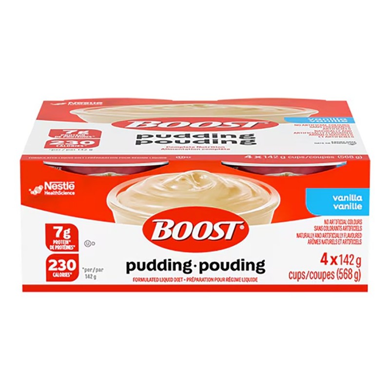 Boost Pudding - Vanilla - 4 x 142g