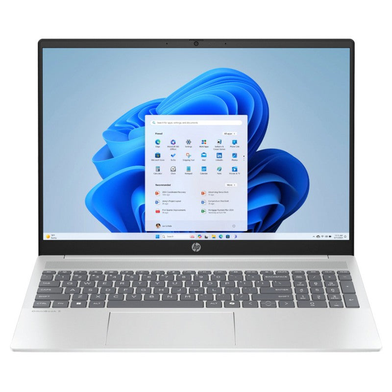 HP OmniBook 5 Laptop - 16 Inch - 16 GB RAM - 1 TB SSD NVMe - Intel Core i5 1334U - Intel Iris Xe Graphics - Glacier Silver - B84X3UA#ABL