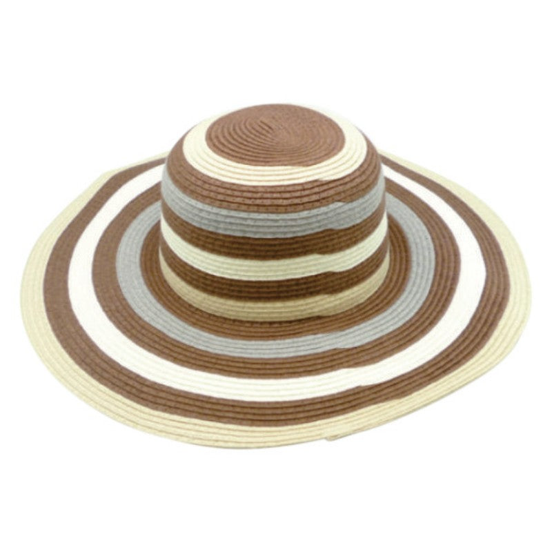 Details Two Tone Floppy Sun Hat