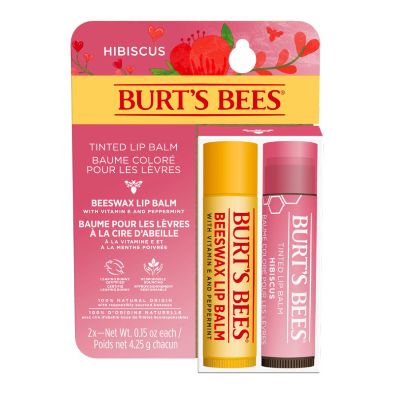 Burt's Bees Lip Balm Set - 2 piece