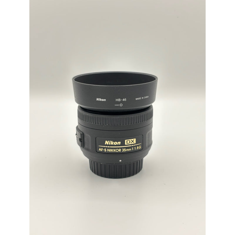 USED: Nikon AF-S DX NIKKOR 35mm f/1.8G Prime Lens - Black - 9/10 - #2237587