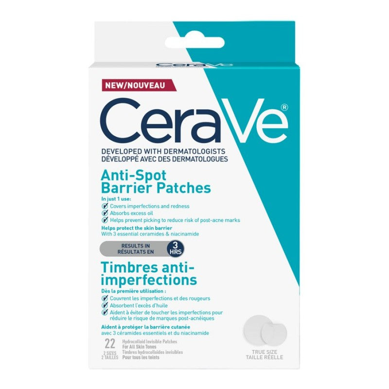 Cerave Anti-Spot Barrier Patches Hydrocolloid Patch - 22's