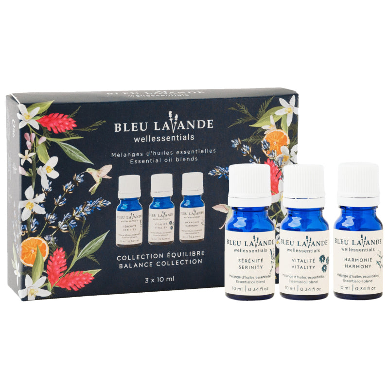 Bleu Lavande Wellessentials Essential Oil Blend Balance Collection - 3x10ml