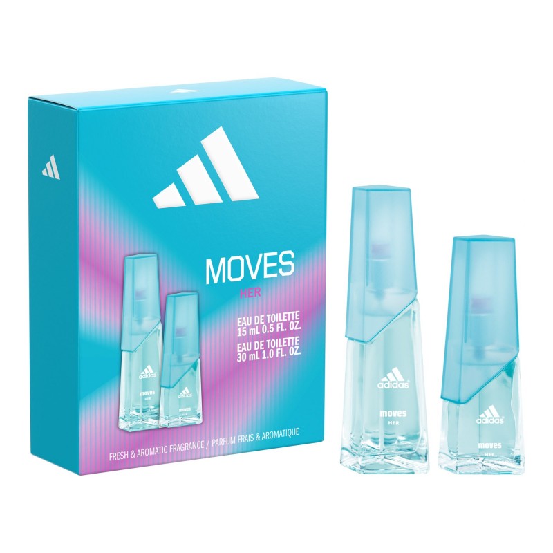 Adidas Moves Her Eau de Toilette Gift Set - 2 piece