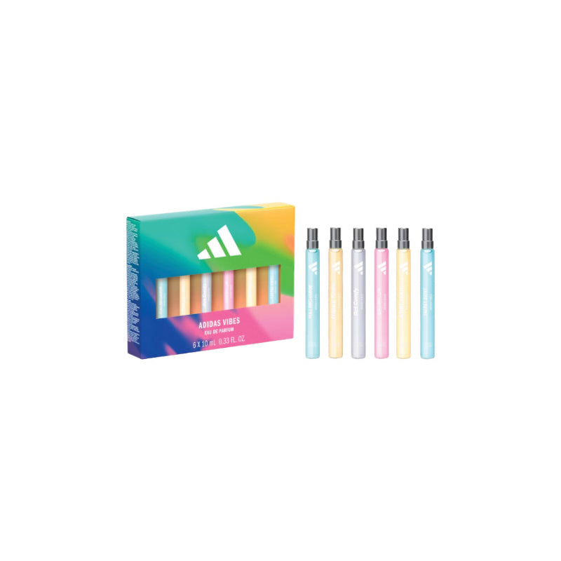 Adidas Vibes Eau de Parfum Discovery Set - 6 x 10ml