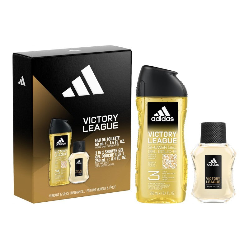 Adidas Victory League Eau de Parfum and Shower Gel Gift Set - 2 piece