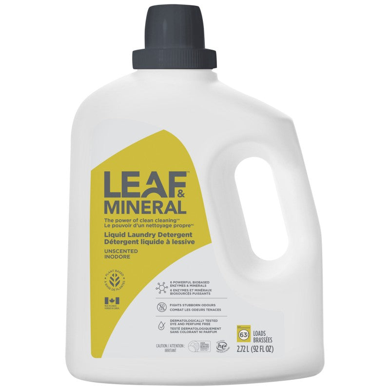 Leaf Mineral Liquid Laundry Detergent - 2.72L