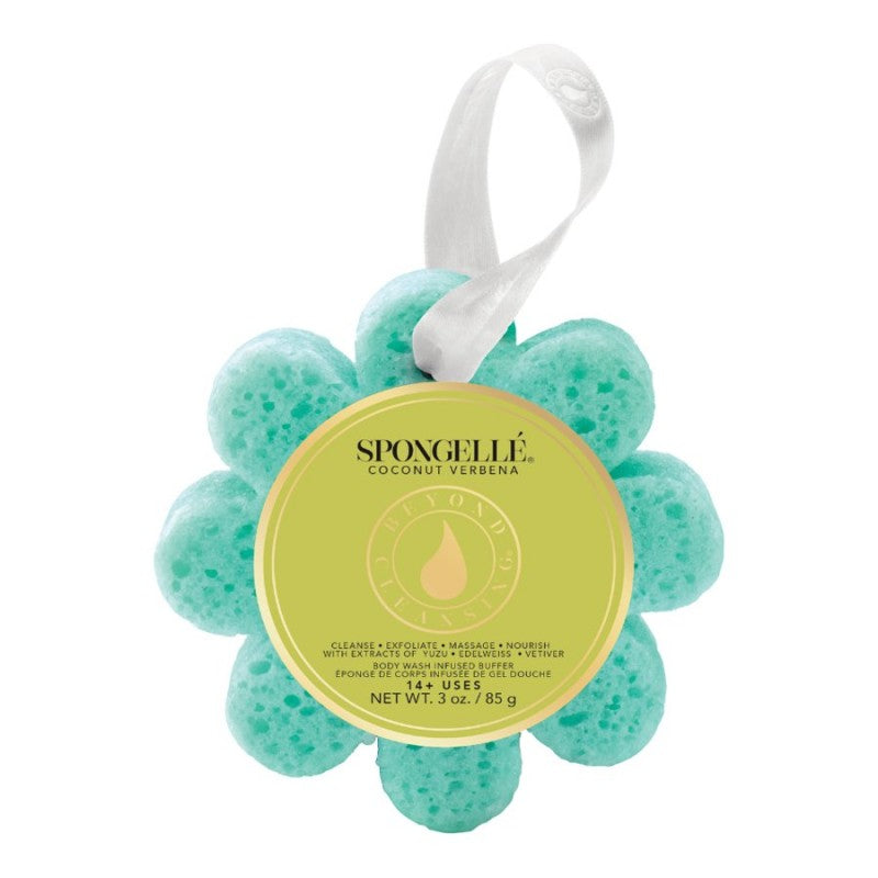 Spongelle Coconut Verbena Wild Flower Bath Sponge - Flower
