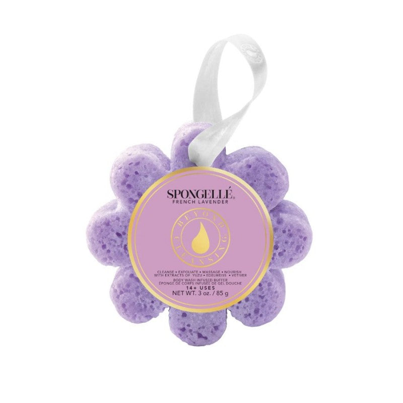 Spongelle French Lavender Wild Flower Bath Sponge - Flower