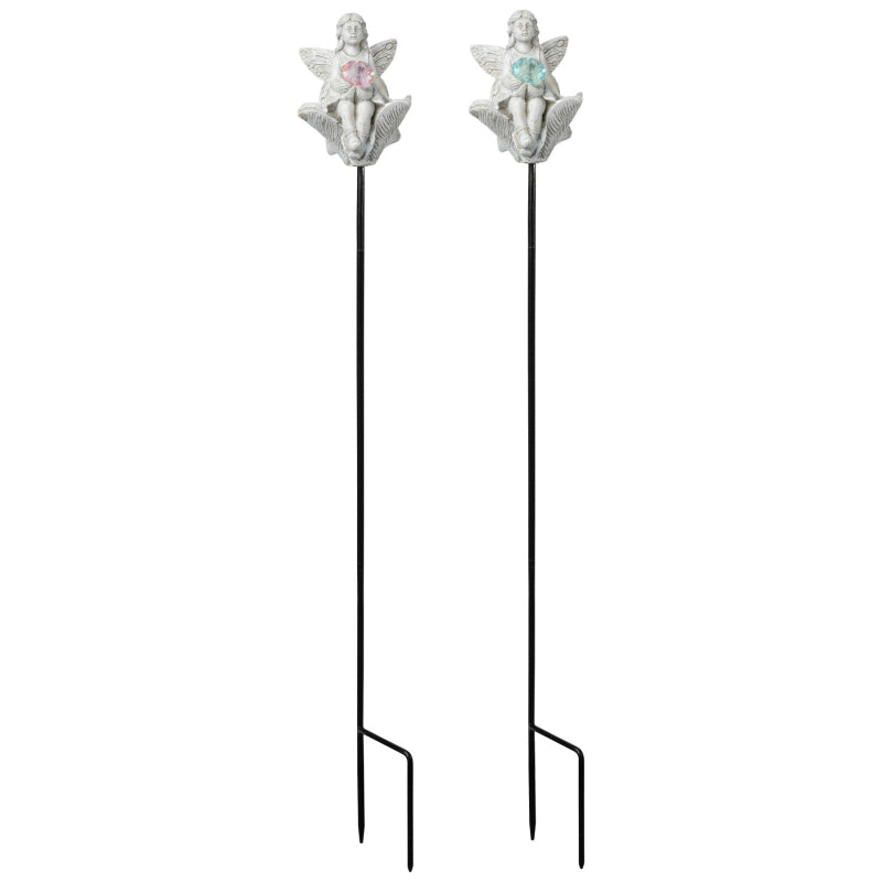 Moonrays Solar LED Decoration Stick Light - Fairy - Assorted