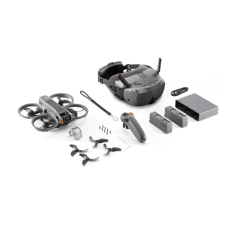 DJI Avata 2 Fly Smart Combo with Three Batteries - CP.FP.00000265.01
